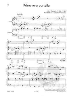 Tangos para cuatro manos von Juan Maria Solare für Klavier vierhändig im Alle Noten Shop kaufen