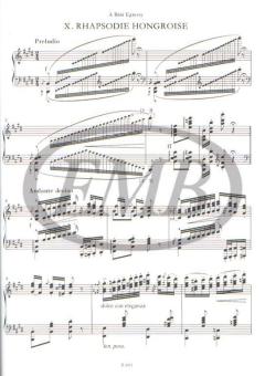 Ungarische Rhapsodien 2 (I/4) Nr. 10-19 (Neue Liszt-Ausgabe I B) 