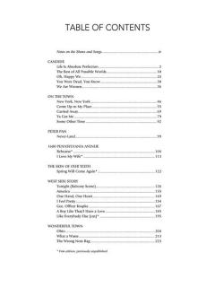 Bernstein Theatre Songs von Leonard Bernstein 