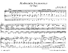 Akademische Festouvertüre op. 80 von Johannes Brahms 