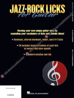 Jazz-Rock Licks For Guitar von Steve Freeman 