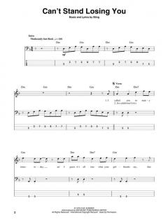 Bass Play-Along Vol. 20: The Police (Sting) 