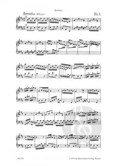 3 Dutzend Klavierfantasien TWV 33:1-36 von Georg Philipp Telemann (Download) 