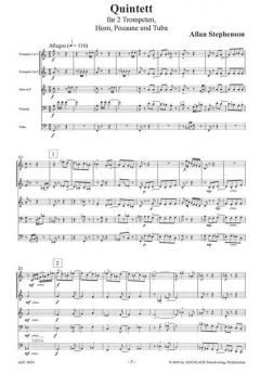 Quintett für Blechblaeser (Allan Stephenson) 
