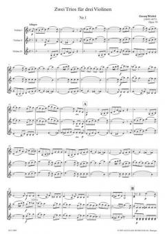 2 Trios Op. 79 von Georg Wichtl 