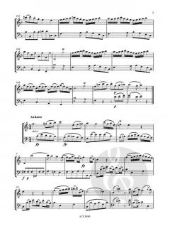Duo Sonate KV 292 von Wolfgang Amadeus Mozart für Holzbläser Duo im Alle Noten Shop kaufen