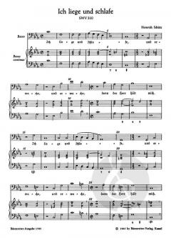 Kleine geistliche Konzerte Heft 7 von Heinrich Schütz 