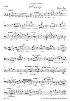 Romanze Op. 62 für Fagott und Orchester (Edward Elgar) 