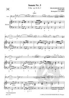 Sonate F-Dur Op. 24/3 (François Devienne) 