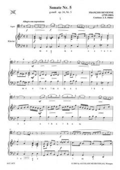 Sonate G-Moll Op. 24/5 (François Devienne) 