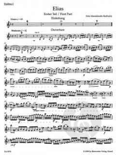 Elias / Elijah op. 70 von Felix Mendelssohn Bartholdy 