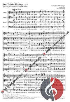 Das Tal des Espingo op. 50 von Josef Gabriel Rheinberger (Download) 