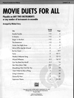Movie Duets For All 