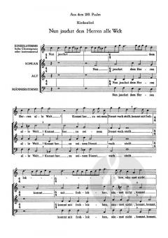 Psalmen 40, 92, 100, 103 und 104 (Siegfried Reda) 