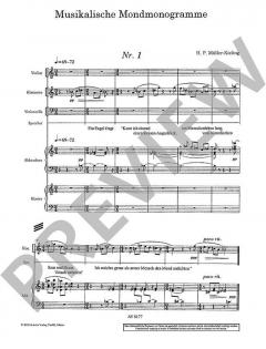 Musikalische Mondmonogramme (Hans Peter Müller-Kieling) 