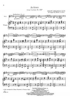 Arioso BWV 156 von Johann Sebastian Bach 