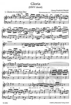 Gloria HWV deest von Georg Friedrich Händel 