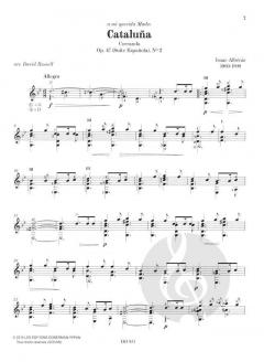 Granada, Cataluna von Isaac Albeniz 