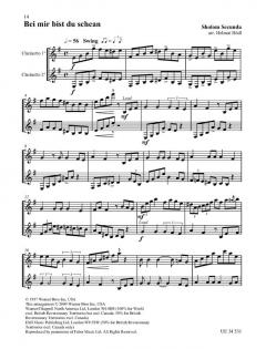 Klezmer Clarinet Duets von Frédéric Chopin 