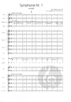 Symphonie Nr. 1 e-moll op. 39 von Jean Sibelius 