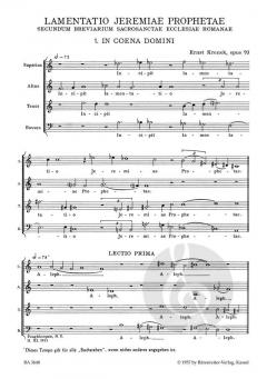 Lamentatio Jeremiae Prophetae op. 93 von Ernst Krenek (Download) 