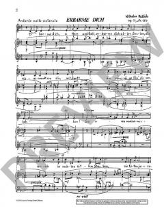 Erbarme Dich op. 11 Nr.13A von Wilhelm Rettich 