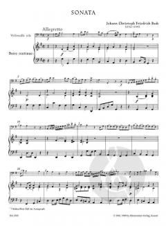 Sonate G-Dur von Johann Christoph Friedrich Bach (Download) 