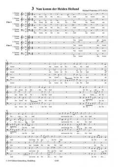 Puer natus in Bethlehem X von Michael Praetorius 