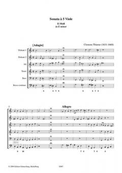 Sonata a 5 von Clemens Thieme 