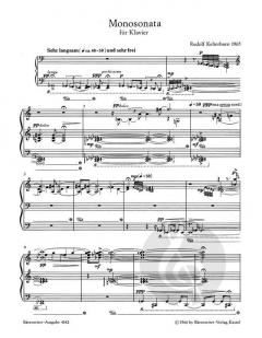 Monosonata für Klavier von Rudolf Kelterborn im Alle Noten Shop kaufen
