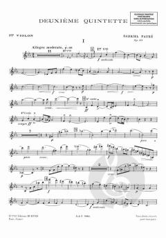 Quintette Nr. 2 Op. 115 (Gabriel Fauré) 