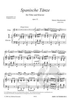 Spanische Tänze op. 12 von Moritz Moszkowski 