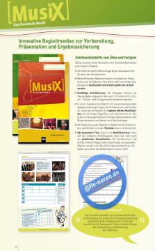 MusiX: Das Kursbuch Musik 1 von Markus Detterbeck 