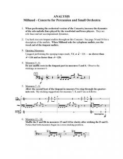 Percussion Masterclass on Works By Carter, Milhaud and Stravinsky von Igor Strawinsky 
