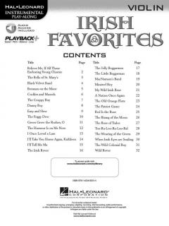 Irish Favorites - Instrumental Play-Along von Molly Malone 