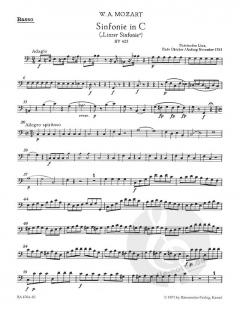 Sinfonie Nr. 36 C-Dur KV 425 von Wolfgang Amadeus Mozart 