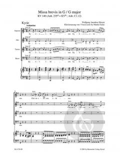 Missa brevis KV 140 (W.A. Mozart) 