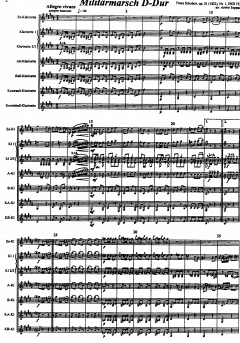 Militärmarsch D-Dur von Franz Schubert 