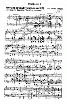 Wer uns getraut / Qui nous unit (Johann Strauss (Vater)) 