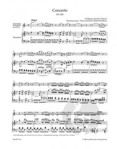 Konzert für Klarinette und Orchester KV 622 von Wolfgang Amadeus Mozart 