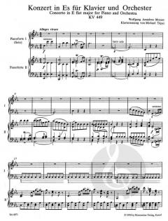 Klavierkonzert Es-Dur KV 449 (W.A. Mozart) 
