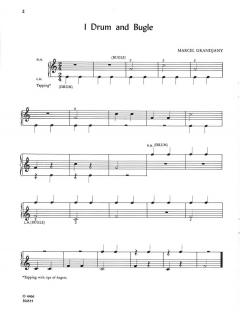 First Grade Pieces For Harp von Marcel Grandjany 