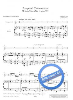 Pomp and Circumstance op. 39/1 von Edward Elgar 