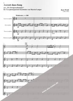 Songs von Kurt Weill 