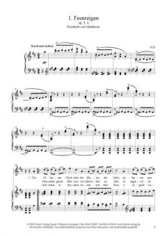 Ausgewählte Lieder 