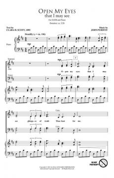 Open My Eyes (That I May See) von John Purifoy (Download) 