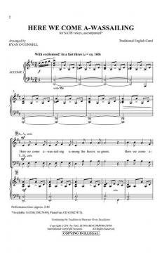 Here We Come A-Wassailing (Download) 
