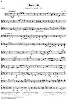 Streichquintette Band 3 von Wolfgang Amadeus Mozart im Alle Noten Shop kaufen (Stimmensatz)