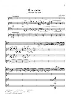 Rhapsodie für Altsaxophon und Orchester von Claude Debussy im Alle Noten Shop kaufen