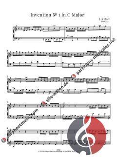 Simplest Bach Inventions von Johann Sebastian Bach (Download) 